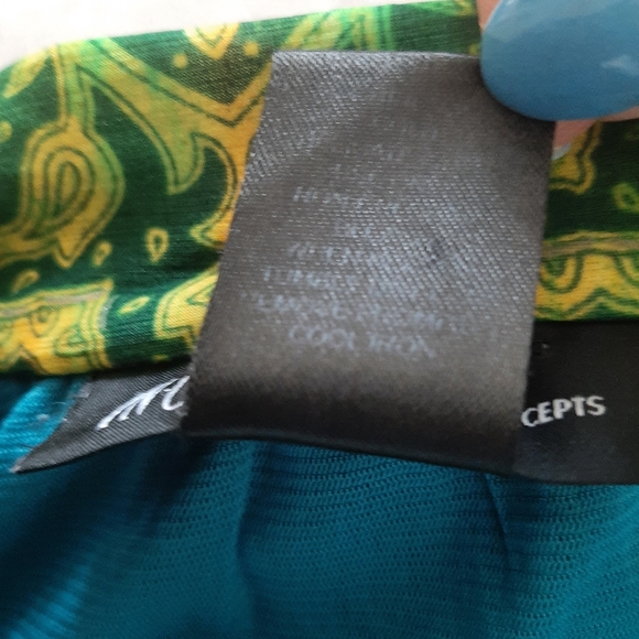 INC 💚  Gorgeous and colorful bohemian blouse for women - Size:  M - Picture 7 of 11